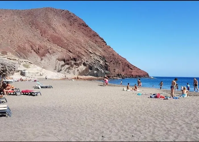 Static Camper In Front Of The Sea