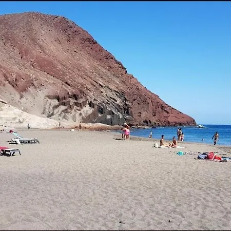 Static Camper In Front Of The Sea